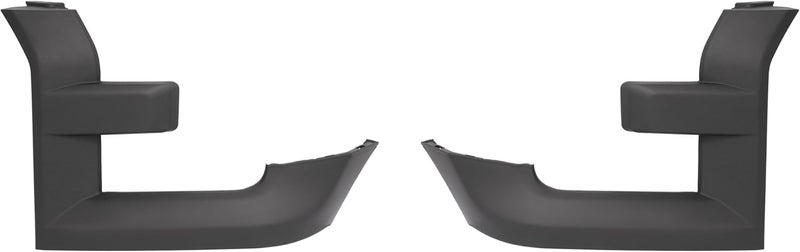 ALMULOO Pair Headlight Bezel Trim Compatible with 2015-2017 Ford F150 Replacement for FO1213119 FO1212119 FO1213115 FO1212115 Plastic(PP) Painted Matte Black Left&Right - Image 1